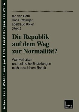 Die Republik auf dem Weg zur Normalität?