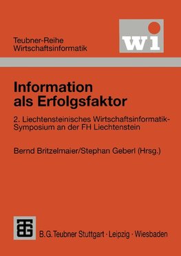 Information als Erfolgsfaktor