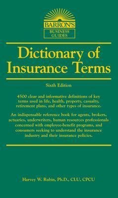 Dictionary of Insurance Terms