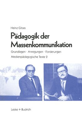 Pädagogik der Massenkommunikation