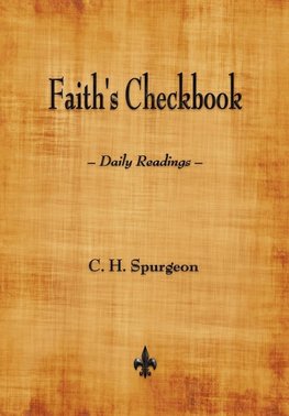 FAITHS CHECKBOOK