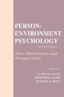 Walsh, W: Person-Environment Psychology