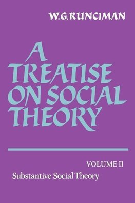 A Treatise on Social Theory