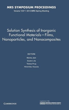 Jain, M: Solution Synthesis of Inorganic Functional Material