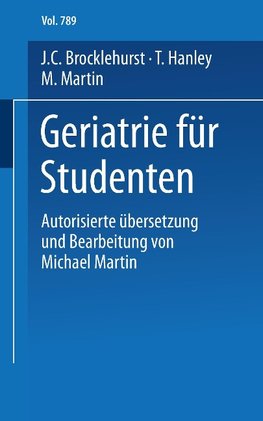 Geriatrie für Studenten