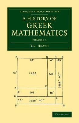 A History of Greek Mathematics