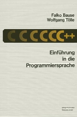 Einführung in die Programmiersprache C++