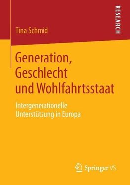 Generation, Geschlecht und Wohlfahrtsstaat