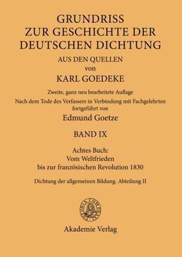 Achtes Buch: Vom Weltfrieden bis zur französischen Revolution 1830