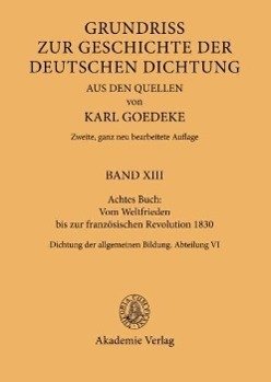 Achtes Buch: Vom Weltfrieden bis zur französischen Revolution 1830