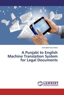 A Punjabi to English Machine Translation System for Legal Documents