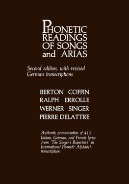 Phonetic Readings of Songs and Arias