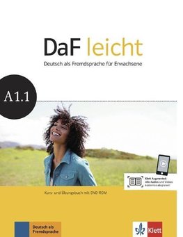 DaF leicht A1.1. Kurs- und Übungsbuch mit DVD-ROM