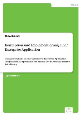 Konzeption und Implementierung einer Enterprise Application