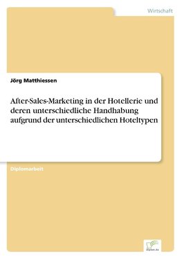 After-Sales-Marketing in der Hotellerie und deren unterschiedliche Handhabung aufgrund der unterschiedlichen Hoteltypen