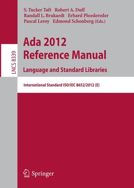 Ada 2012 Reference Manual. Language and Standard Libraries