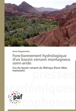 Fonctionnement hydrologique d'un bassin versant montagneux semi-aride