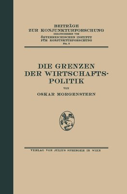 Die Grenzen der Wirtschaftspolitik