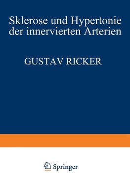 Sklerose und Hypertonie der Innervierten Arterien