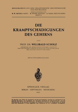 Die Krampfschädigungen des Gehirns