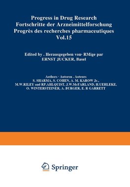 Progress in Drug Research / Fortschritte der Arzneimittelforschung / Progrès des recherches pharmaceutiques