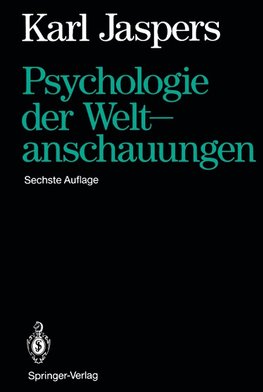 Psychologie der Weltanschauungen