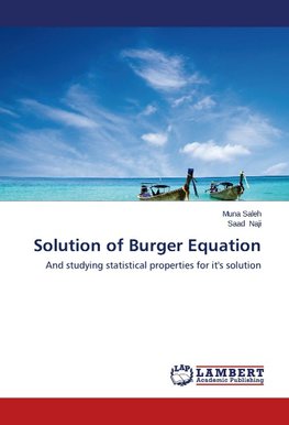 Solution of Burger Equation