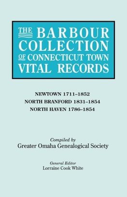 The Barbour Collection of Connecticut Town Vital Records. Volume 31