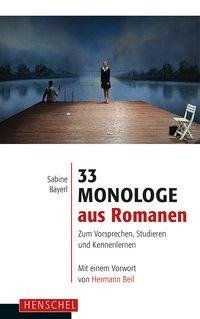 33 Monologe aus Romanen