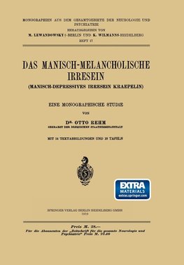 Das Manisch-Melancholische Irresein