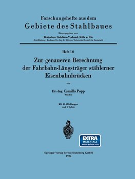 Zur genaueren Berechnung der Fahrbahn-Längsträger stählerner Eisenbahnbrücken