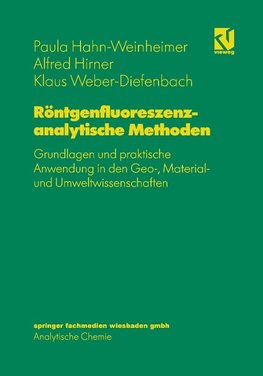 Röntgenfluoreszenzanalytische Methoden