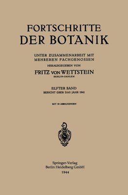 Fortschritte der Botanik