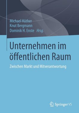 Unternehmen im öffentlichen Raum