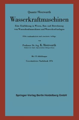 Wasserkraftmaschinen