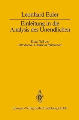 Einleitung in die Analysis des Unendlichen