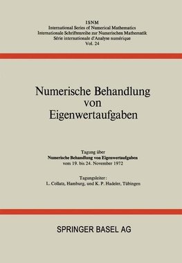 Numerische Behandlung von Eigenwertaufgaben