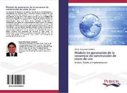 Módulo de generación de la secuencia de construcción de casos de uso