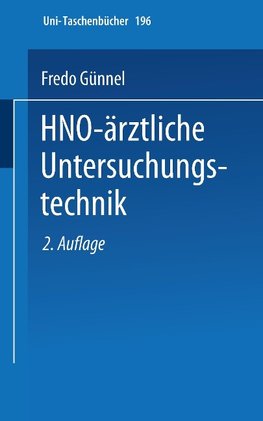 HNO-ärztliche Untersuchungstechnik