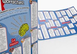 mindmemo Lernfolder - Grundwortschatz Französisch / Deutsch - 1100 Vokabeln - Zusammenfassung