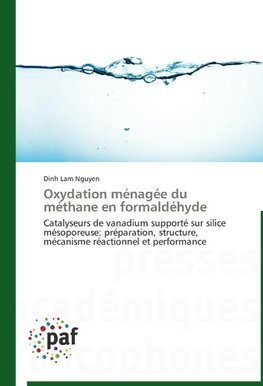 Oxydation ménagée du méthane en formaldéhyde