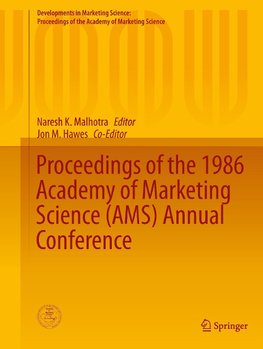 Proceedings of the 1986 Academy of Marketing Science (AMS) Annual Conference