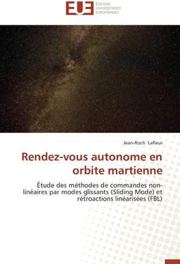 Rendez-vous autonome en orbite martienne