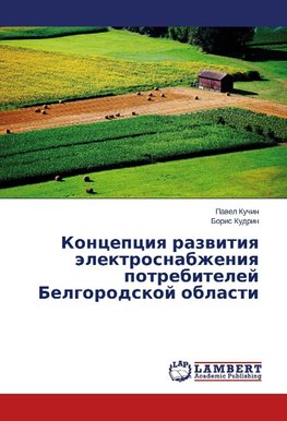 Kontseptsiya razvitiya elektrosnabzheniya potrebiteley Belgorodskoy oblasti