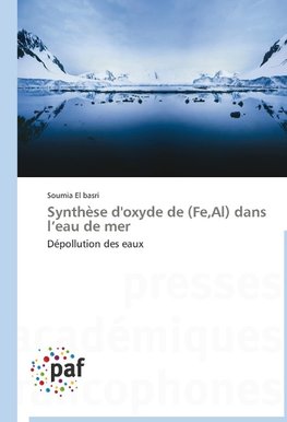 Synthèse d'oxyde de (Fe,Al) dans l'eau de mer