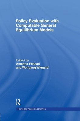 Policy Evaluation with Computable General Equilibrium Models