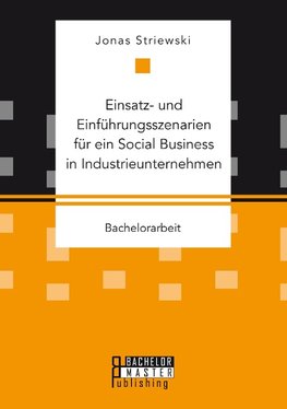 Einsatz- und Einführungsszenarien für ein Social Business in Industrieunternehmen