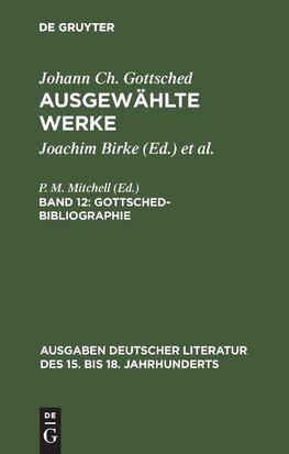 Gottsched-Bibliographie