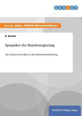 Sparpaket der Bundesregierung