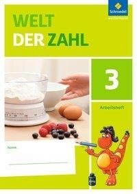 Welt der Zahl 3. Arbeitsheft.  Allgemeine Ausgabe